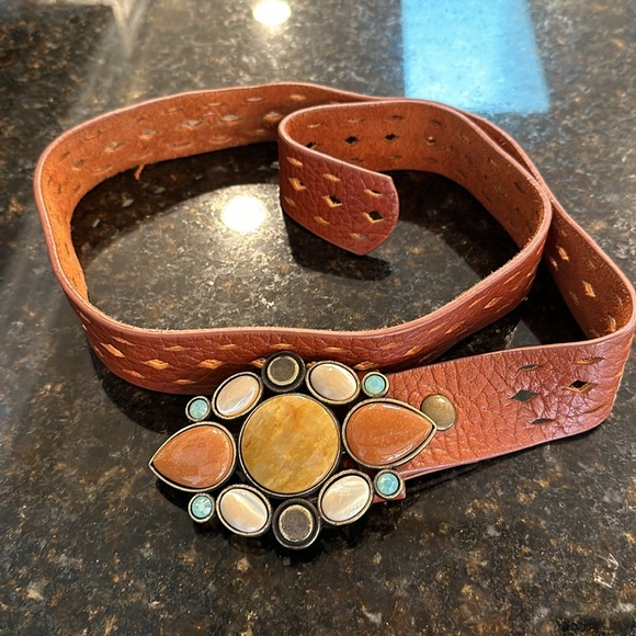 Leather belt - Picture 3 of 5
